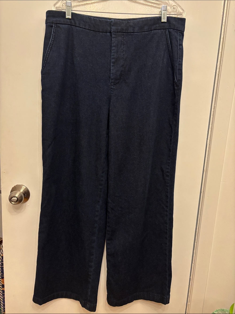 Reitmans Dark Navy Wide Leg Jeans